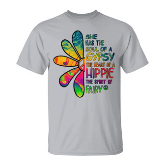 Personalized Hippie White T Shirt - Thegiftio UK