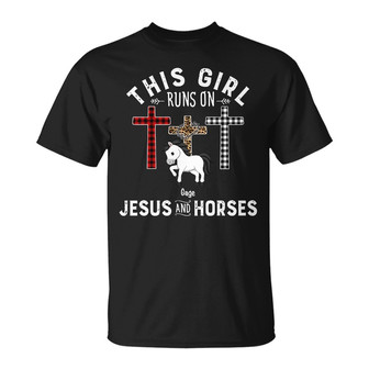 Personalized Jesus And Horses T Shirt - Thegiftio UK