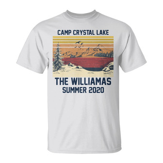 Personalized Lake Summer White T Shirt - Thegiftio UK