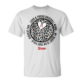 Personalized Loud And Proud Baseball Mom - Thegiftio UK