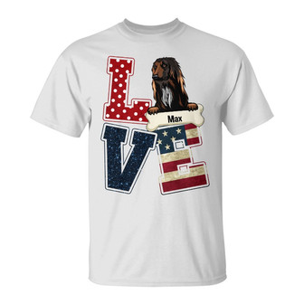 Personalized Love Dog T Shirt - Thegiftio UK