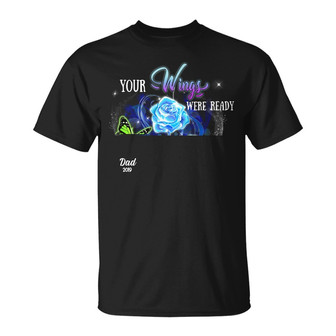 Personalized Memorial Your Wings Were Ready T Shirt - Thegiftio UK