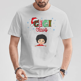 Personalized Mom Grandma Christmas T Shirt - Thegiftio UK