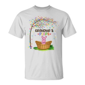 Personalized Mom Grandma Easter Peeps T Shirt - Thegiftio UK