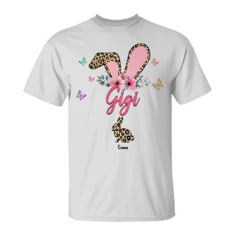 Personalized Mom Grandma Easter T Shirt - Thegiftio UK