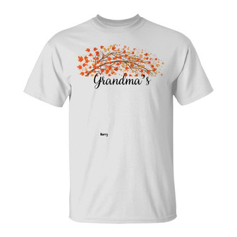 Personalized Mom Grandma Fall Halloween T Shirt - Thegiftio UK