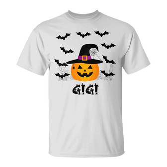 Personalized Mom Grandma Fall Halloween T Shirt - Thegiftio UK
