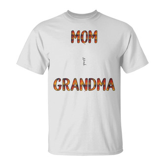 Personalized Mom Grandma Fall Halloween T Shirt - Thegiftio UK
