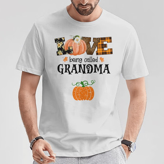Personalized Mom Grandma Fall T Shirt - Thegiftio UK