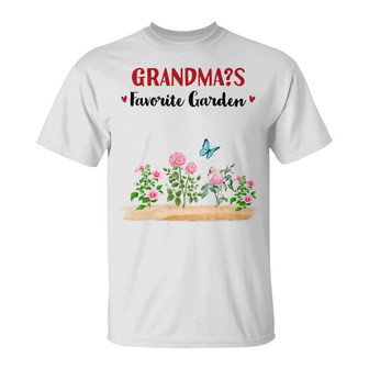 Personalized Mom Grandma Favorite Garden T Shirt - Thegiftio UK