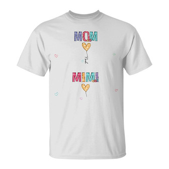 Personalized Mom Grandma Heart T Shirt - Thegiftio UK