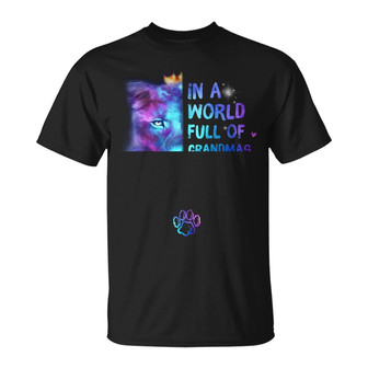 Personalized Mom Grandma Lion T Shirt - Thegiftio UK