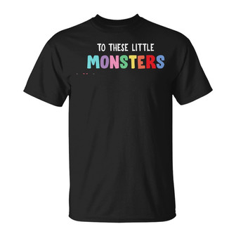 Personalized Mom Grandma Little Monsters T Shirt - Thegiftio UK