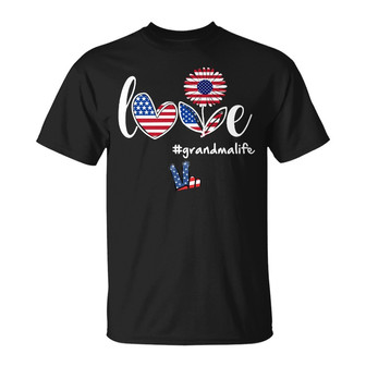 Personalized Mom Grandma Love T Shirt - Thegiftio UK