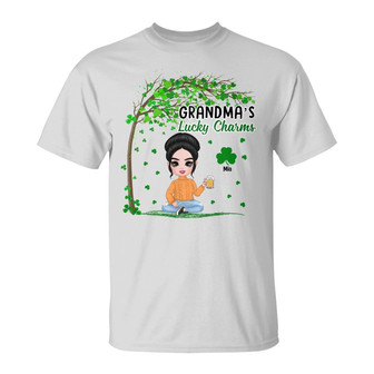 Personalized Mom Grandma Patrick's Day T Shirt - Thegiftio UK