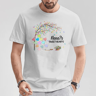Personalized Mom Grandma Sweetheart Bike T Shirt - Thegiftio UK