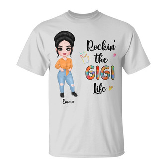 Personalized Grandma, Grandmother, Mother's Day, Cute, Funny, Nana, Mom Grandma T Shirt - Thegiftio UK