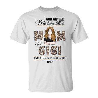 Personalized Mom Grandma T Shirt - Thegiftio UK