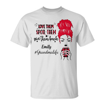 Personalized Mom Grandma T Shirt - Thegiftio UK