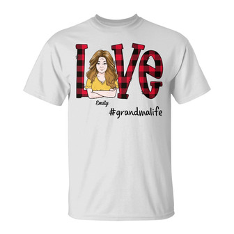 Personalized Mom Grandma T Shirt - Thegiftio UK
