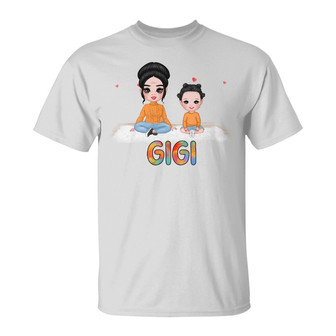 Personalized Mom Grandma T Shirt - Thegiftio UK