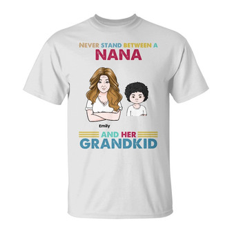 Personalized Mom Grandma T Shirt - Thegiftio UK