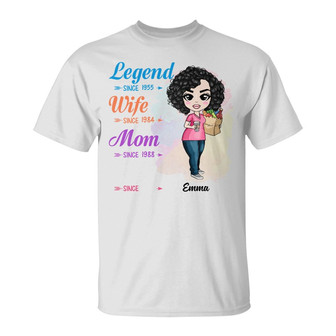 Personalized Mom Grandma T Shirt - Thegiftio UK