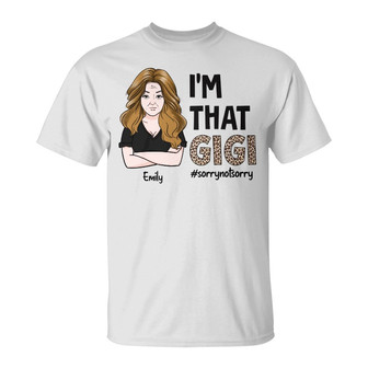 Personalized Mom Grandma T Shirt - Thegiftio UK