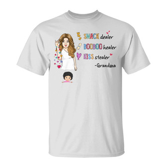 Personalized Mom Grandma T Shirt - Thegiftio UK