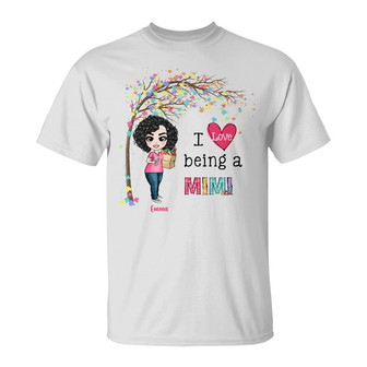 Personalized Mom Grandma Tree T Shirt - Thegiftio UK