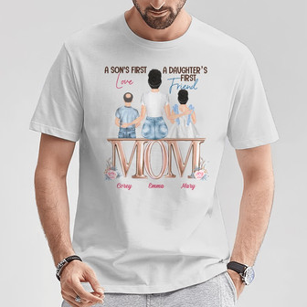 Personalized Mom T Shirt - Thegiftio UK