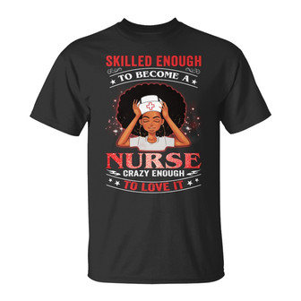 Personalized Nurse Melanin BWA T Shirt - Thegiftio UK