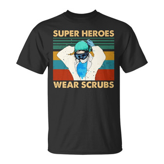 Personalized Nurse Super Heroes Vintage T Shirt - Thegiftio UK