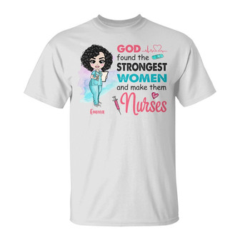 Personalized Nurse T Shirt - Thegiftio UK