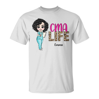 Personalized Nurse T Shirt - Thegiftio UK