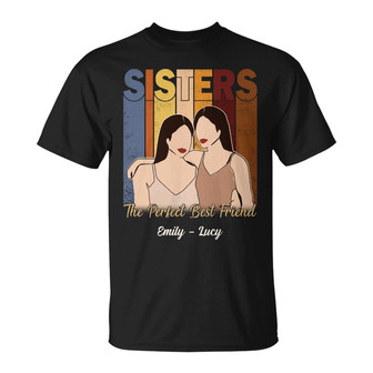 Personalized Perfect Friends T Shirt - Thegiftio UK