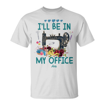 Personalized Gift for Quilter Lovers, Sewing Quilting Office T Shirt - Thegiftio UK