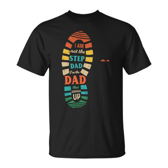 Personalized Step Dad T Shirt - Thegiftio UK