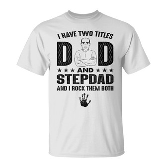 Personalized Stepdad T Shirt - Thegiftio UK