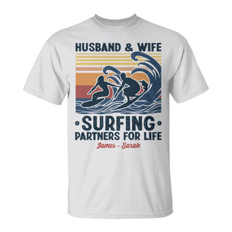 Personalized Surfing Husband - Thegiftio UK