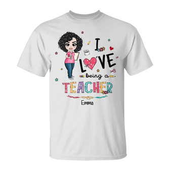 Personalized Teacher Back To School T Shirt - Thegiftio UK