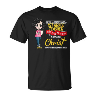 Personalized Teacher Back To School T Shirt - Thegiftio UK