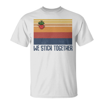 Personalized Teacher Cactus Stick Together T Shirt - Thegiftio UK