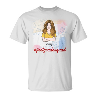 Personalized Teacher T Shirt - Thegiftio UK