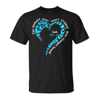 Personalized The Moment Memorial T Shirt - Thegiftio UK