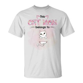 Personalized This Cat Mom T Shirt - Thegiftio UK