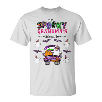 Personalized This Spooky Grandma Fall Halloween T Shirt - Thegiftio UK