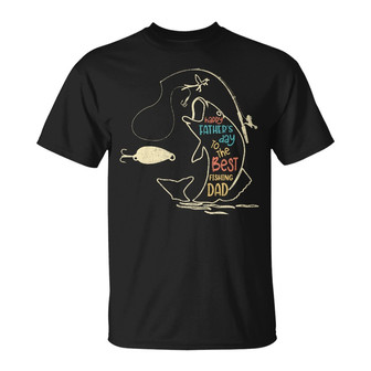 Personalized To My Fishing Dad Grandpa T Shirt - Thegiftio UK