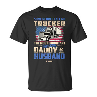 Personalized Trucker Dad - Thegiftio UK