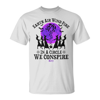 Personalized Witch Fall Halloween T Shirt - Thegiftio UK